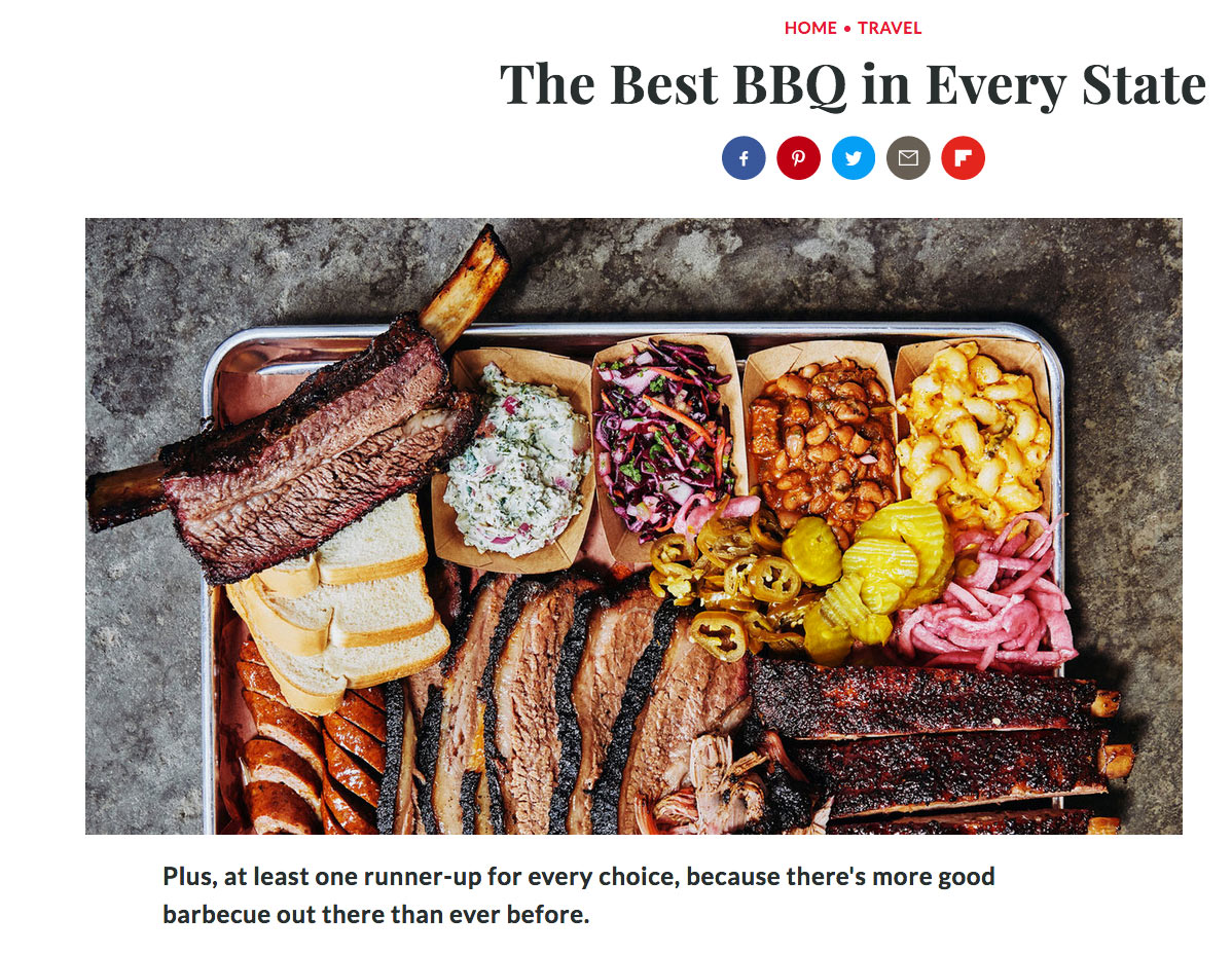 Food and Wine Best BBQ